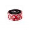 Masking Tape Masté Polka dots rouge-Mark’s Europe