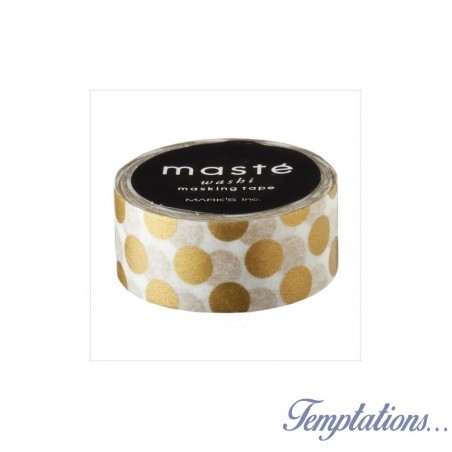 Masking Tape Masté Polka dot or - Mark’s Europe