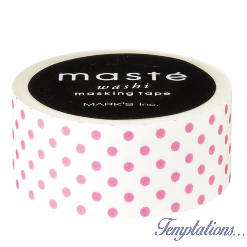 Masking Tape Masté Polka dots neon -Mark’s Europe