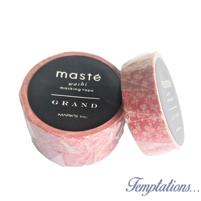 Masking Tape Masté Rose ancien fleuri-Mark’s Europe