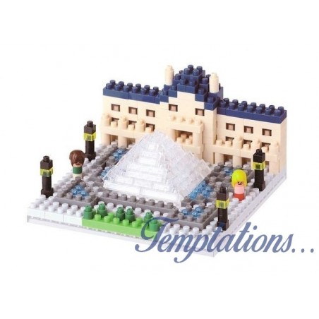 Nanoblock -Musée du Louvre NBH-086