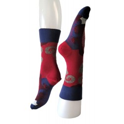 Chaussettes Poissons rouges- Berthe Aux Grand Pieds-BAGFAR.11