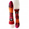 Chaussettes orange Poupée russe- Berthe Aux Grand Pieds-BAG2F.5