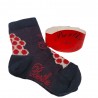 Chaussettes enfant Grappe De Pois Rouges- Berthe Aux Grand Pieds- BAG9L.1