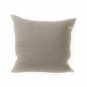 Coussin en lin Taupe Molly Marais