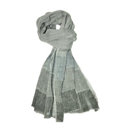 Foulard dégradé de Gris -...