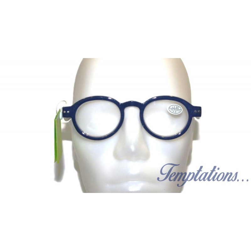 Lunettes de lecture Bleues marine Loop’n Loop Fun7– M348