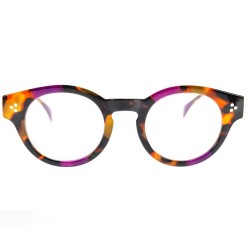 Lunettes de lecture Ecaille et violet Loop’n Loop Audacieuse – M1822