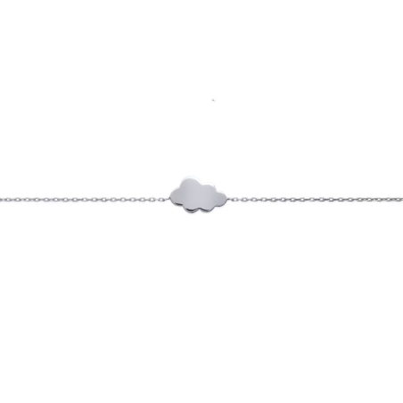 Bracelet chaine Nuage argent -Timi
