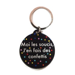 Porte-clés "moi les...