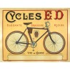 Carte postale Cycles ED