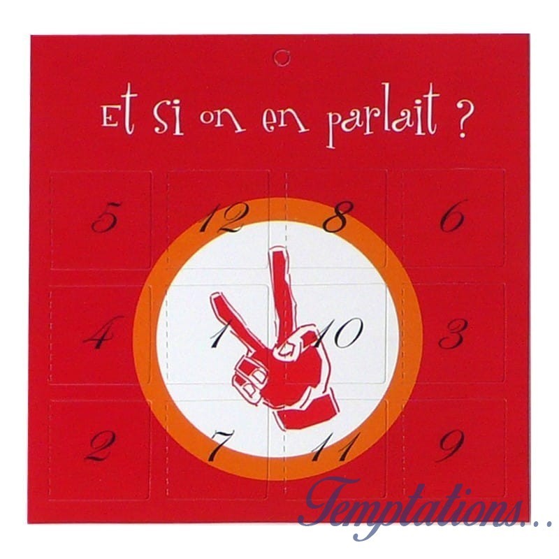 Carte à message "Et si on en parlait ?" Pa Design