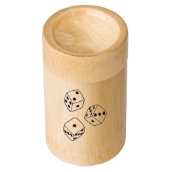 Jeu de dés en bambou