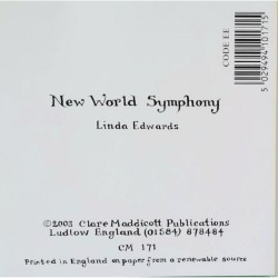 Carte double "New World Symphony" Linda Edwards