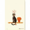 Carte Rossi "Le chat rouge"