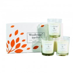 Coffret 3 bougies Ambre &...