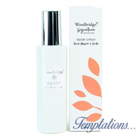 Spray parfumé Fleur de Pêcher & Vanille 100ml - Woodbridge Collection Signature