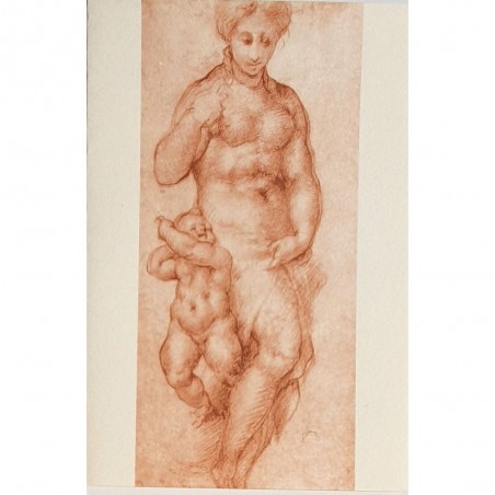 Carte double Rossi " Vénus et Cupidon " Jacopo Carucci