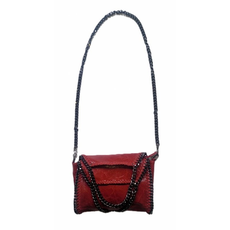 Sac à main Shimo Shimo rouge cerise small