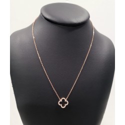 Collier avec pendentif trèfle