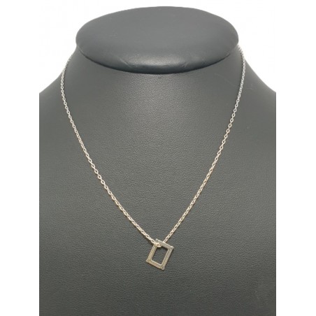 Collier Petit beurre ajouré - Brin d'Amour