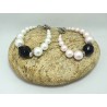 Bracelet de perles rose GM - Timonina