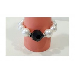 Bracelet de perles rose MM - Timonina