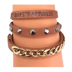 Bracelet Love Hope Happiness - Cogedis