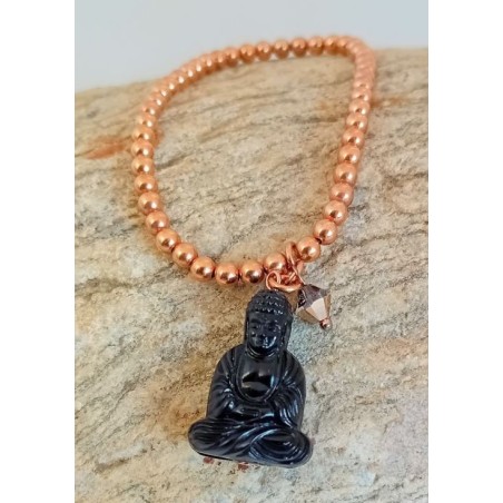 Bracelet de perles avec charm Bouddha