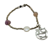 Bracelet de perles avec charm Chat