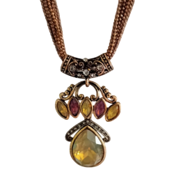 Collier sautoir vintage 10...