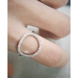 Bague ronde argent 925 – Orus Bijoux