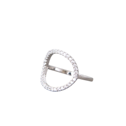 Bague ronde argent 925 – Orus Bijoux