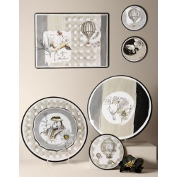 Plat en porcelaine URBAN- Baci Milano