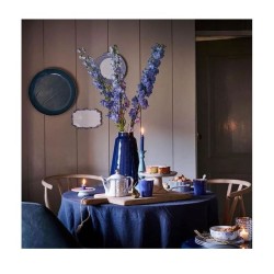 Bougeoir en métal 24 cm bleu – Pip Studio