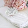 Bougeoir en verre pour bougie lumignon