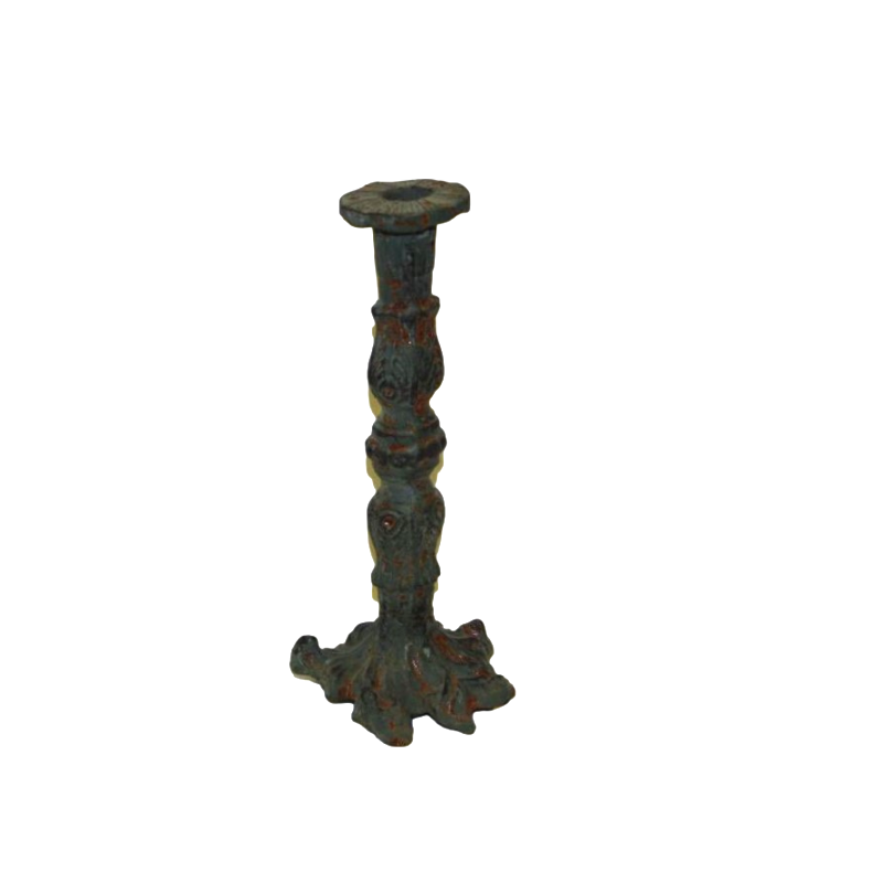 Chandelier en fonte patinée rouille 24 cm - Affari AB