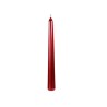 Bougie chandelier conique rouge brillant-Village Candle