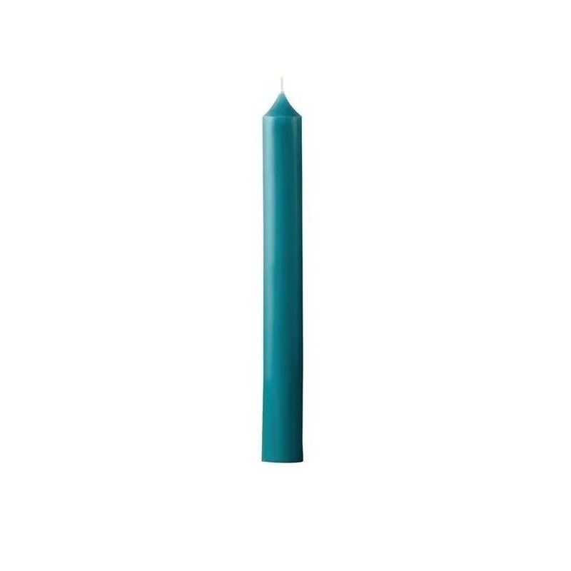 Bougie Bâton classique 20cm Menthe bleue - Bougies la Française