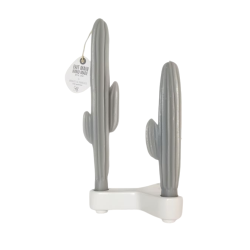Duo flambeaux cactus gris - Bougie la Francaise