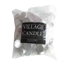 Sachet de 50 lumignons argentés village candle