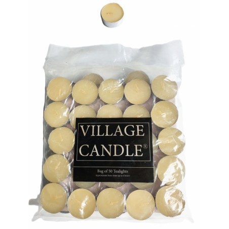 Sachet de 50 lumignons ivoire village candle