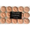 Boite de 15 lumignons marron village candle