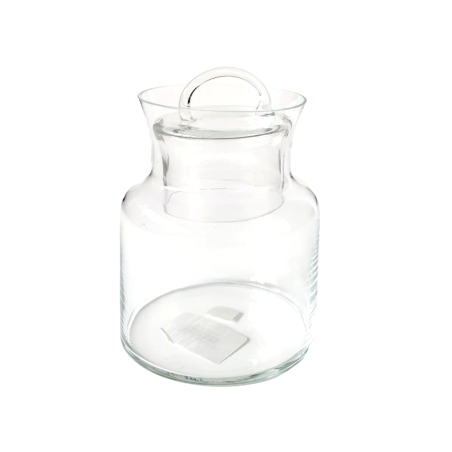 Bonbonnière en verre avec couvercle GM