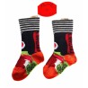 Chaussettes bébé orange 4 octobre 1957 - Berthe Aux Grand Pieds- BAG9L.5