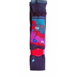Leggings violet et rose- Berthe Aux Grands Pieds