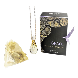 Collier de parfum Champagne - Peacock Parfumerie