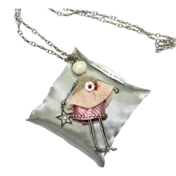 Collier "Les Starlettes rose"