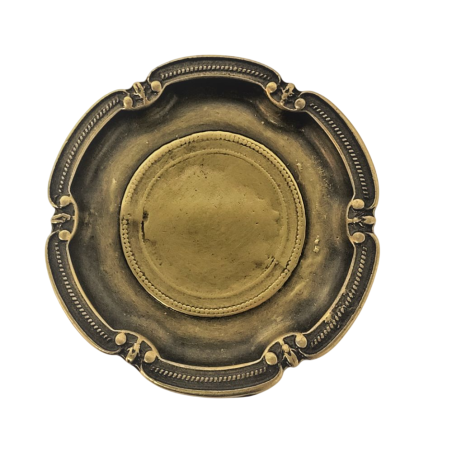 Coupelle ronde en métal doré Maryse à paris