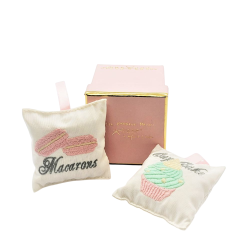Boite 2 coussins rose...